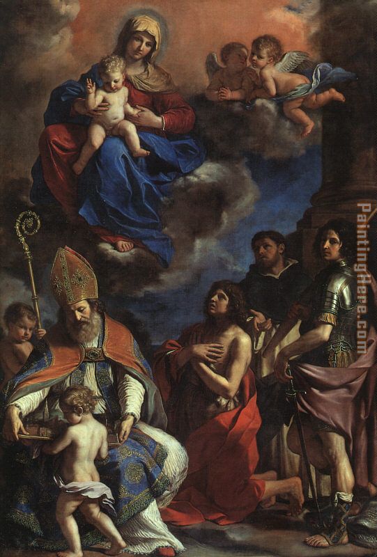 Guercino The Patron Saints of Modena